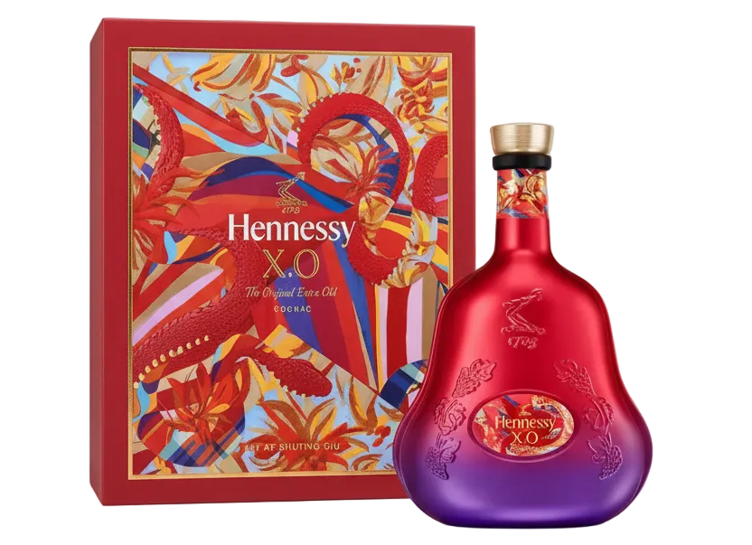 Hennessy XO Lunar New Year of the Snake 2025 by Shuting Qiu