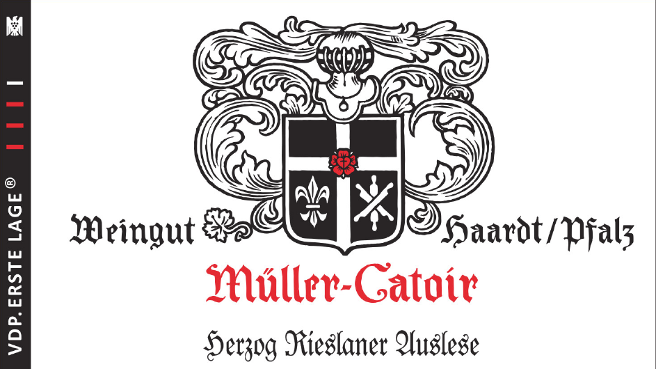 Herzog Rieslaner Auslese, Muller-Catoir 2017