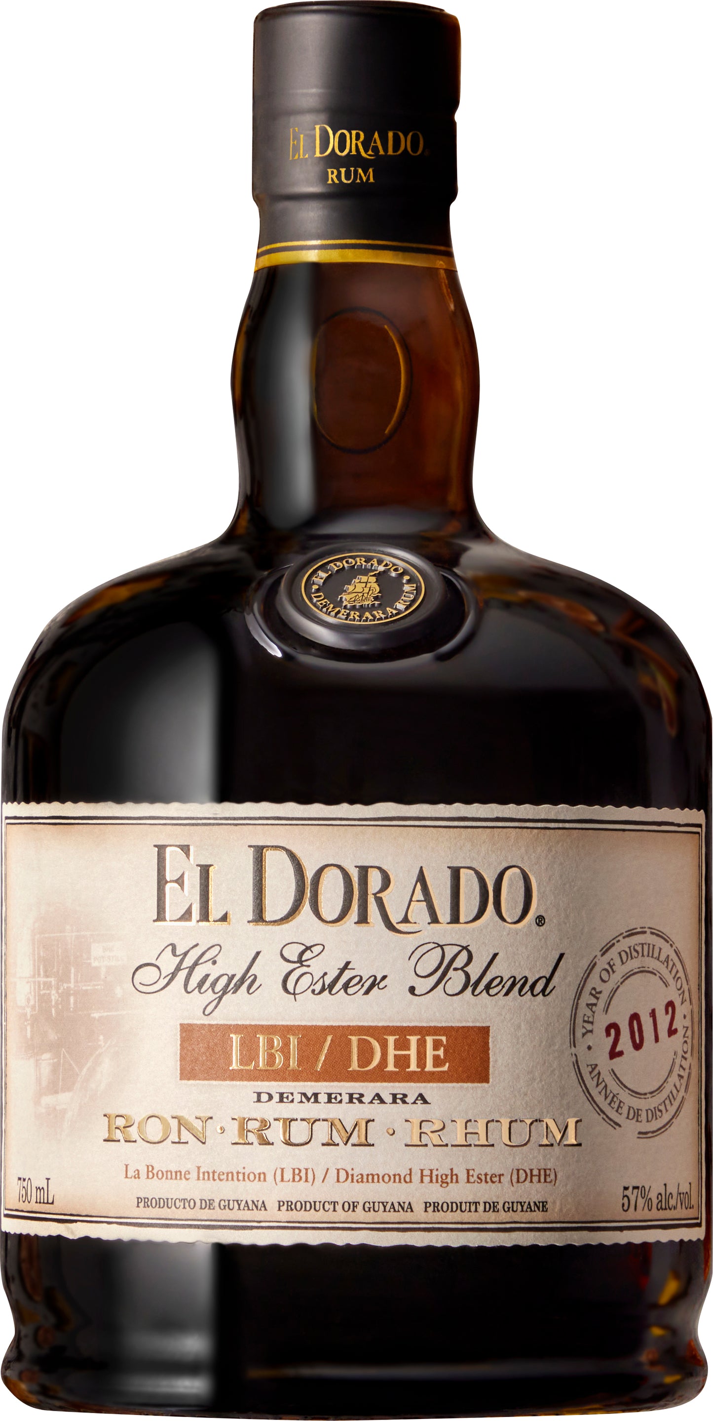 High Ester Blend Rum, Lbi/Dhe, El Dorado