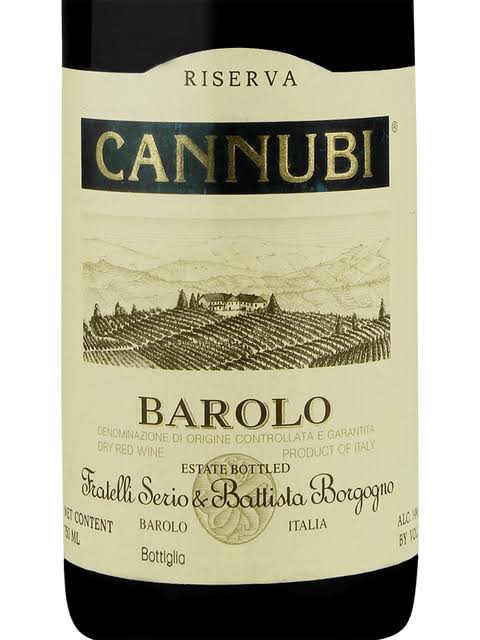 Barolo 'Cannubi - Truffle Hunters', S & B Borgogno 2021