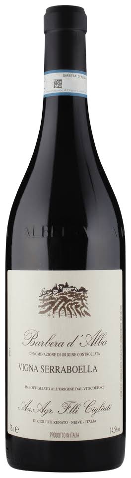 Barbera D'Alba 'Vigna Serraboella', Cigliuti
