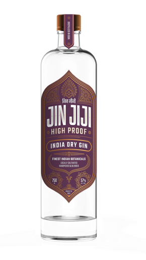 India Dry Gin, 'High Proof', Jin Jiji