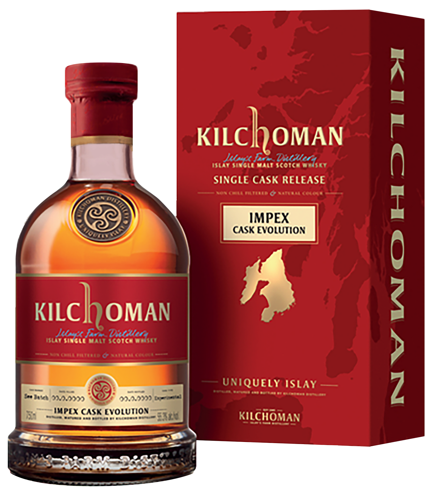 Islay Single Malt Whisky, '5yr Evolution Cask - Ex-Muscatel Barrique', Kilchoman
