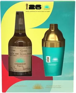 Casamigos Reposado Tequila w/FIFA Shaker