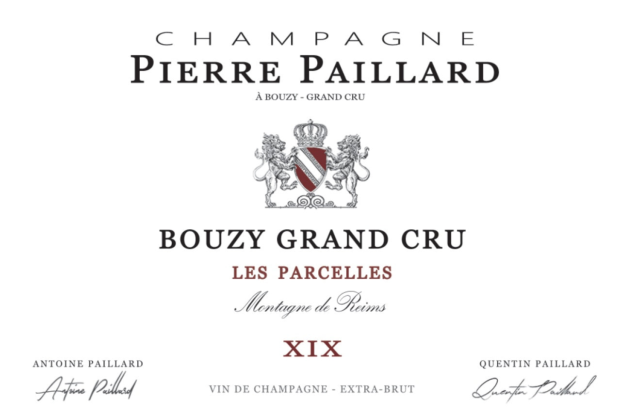 "Les Parcelles Bouzy Xxii" Grand Cru Extra Brut, Champagne Pierre Paillard 2022
