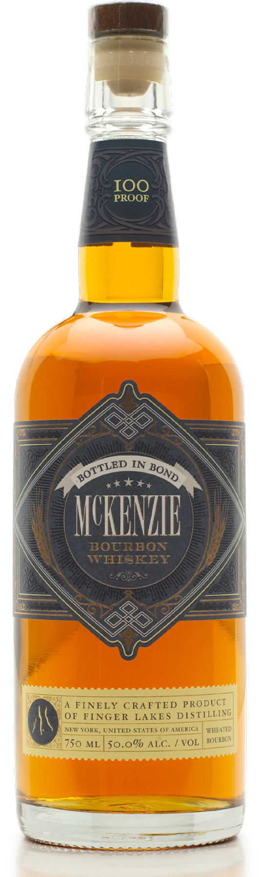 Mckenzie Bottled In Bond Bourbon, Finger Lakes Distilling