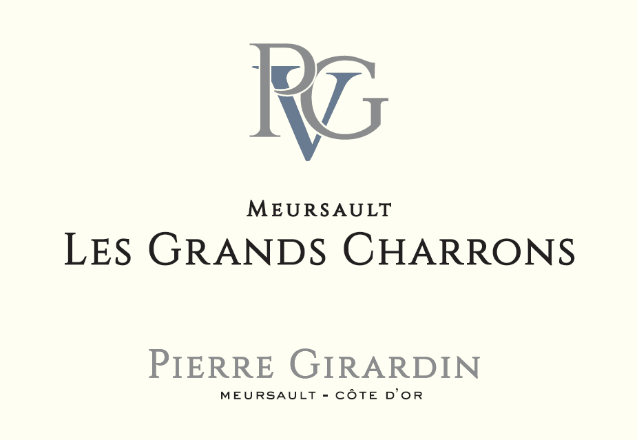 Meursault "Les Grands Charrons", Pierre Girardin 2022