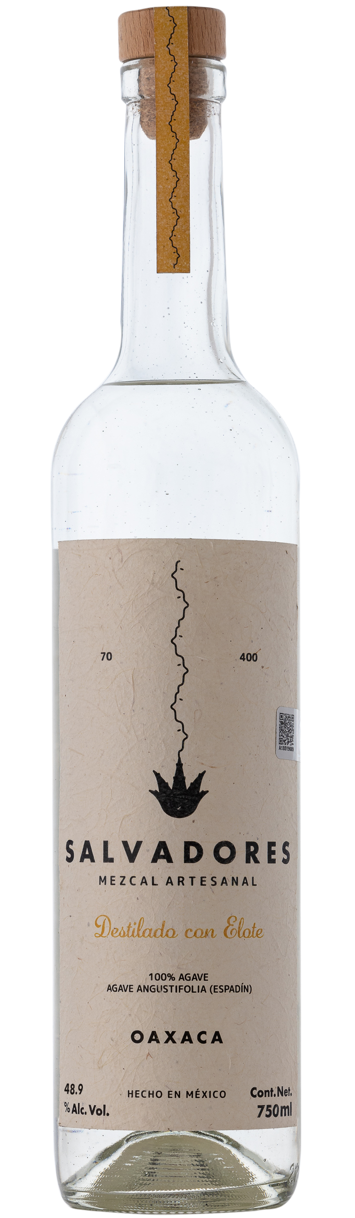 Mezcal, Destilado Con Elote, Salvadores