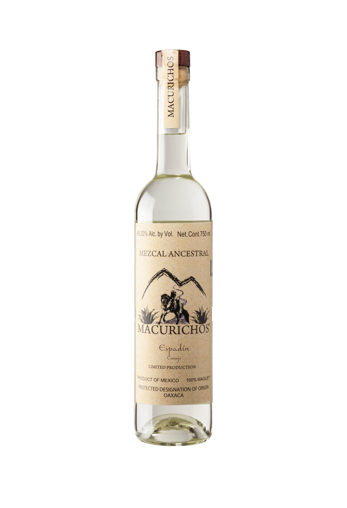 Mezcal, Espadin 'Conejo - Rabbit', Macurichos