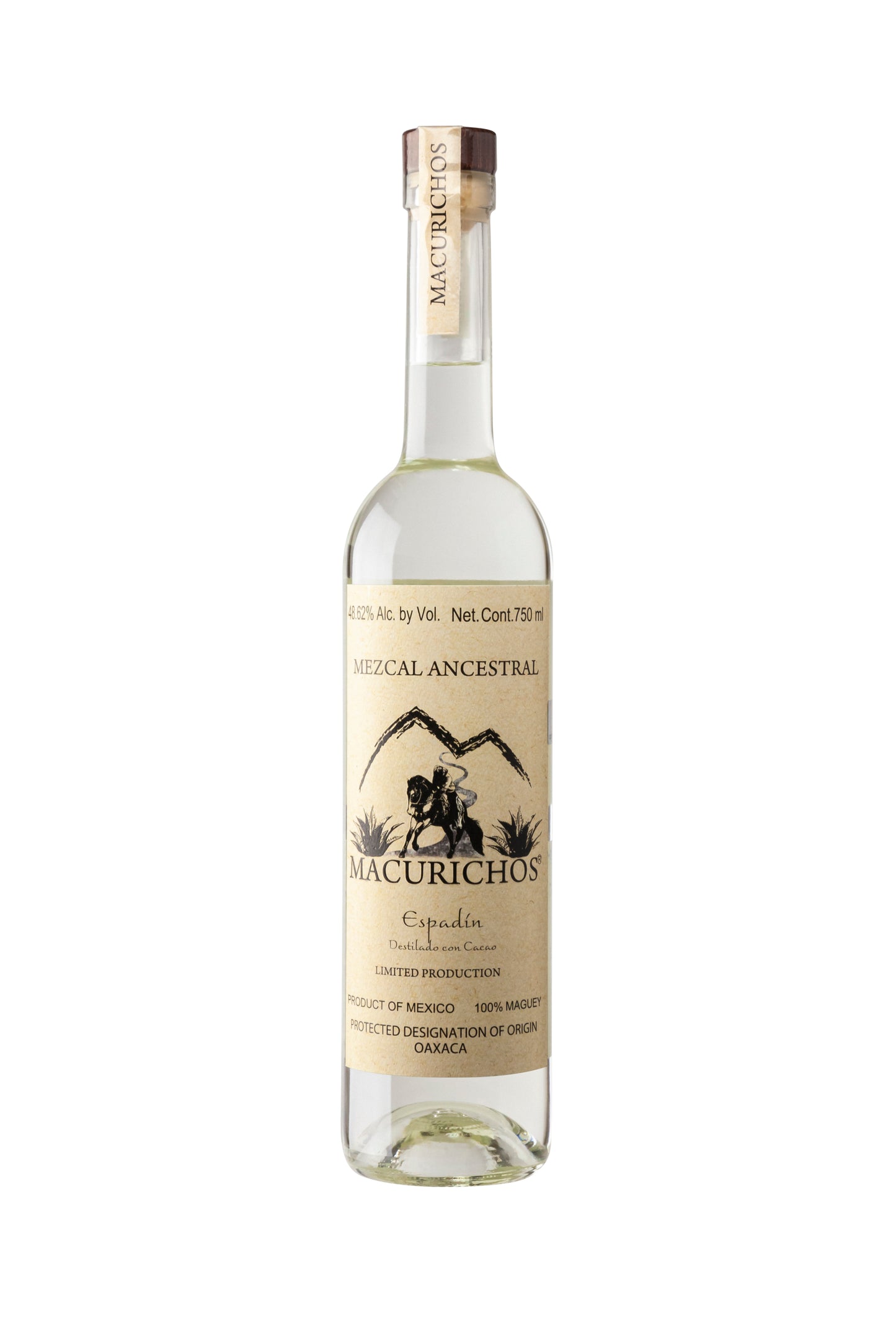 Mezcal, Espadin 'Destilado Con Cacao', Macurichos