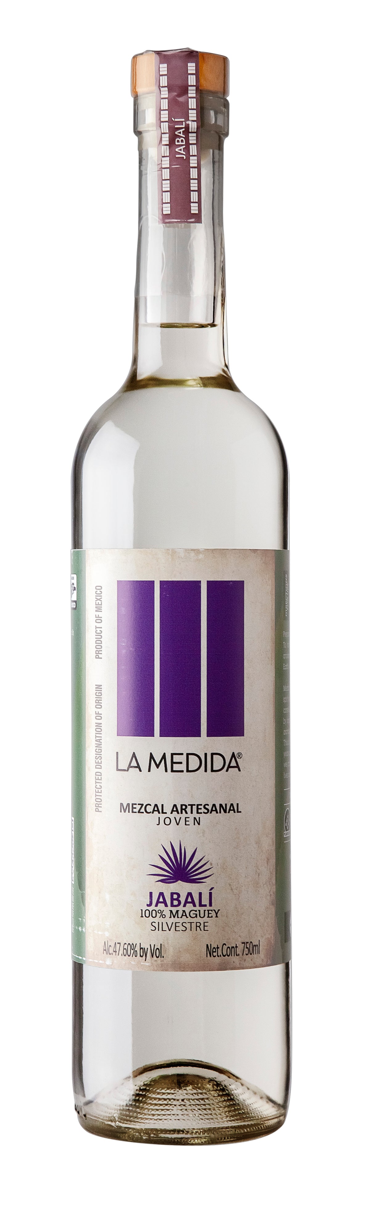 Mezcal, Jabali, 'Cuna' (Don Cheto), La Medida