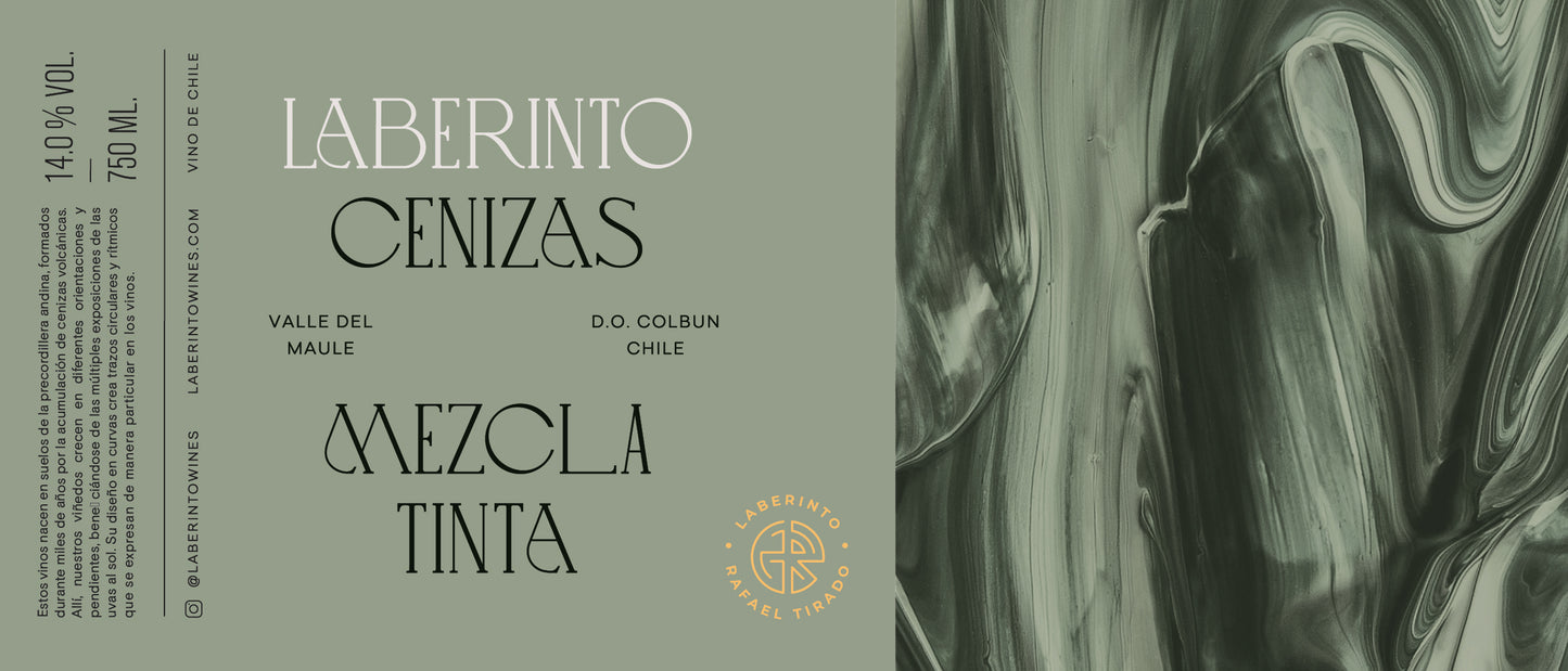Mezcla Tinta 'Cenizas', Laberinto