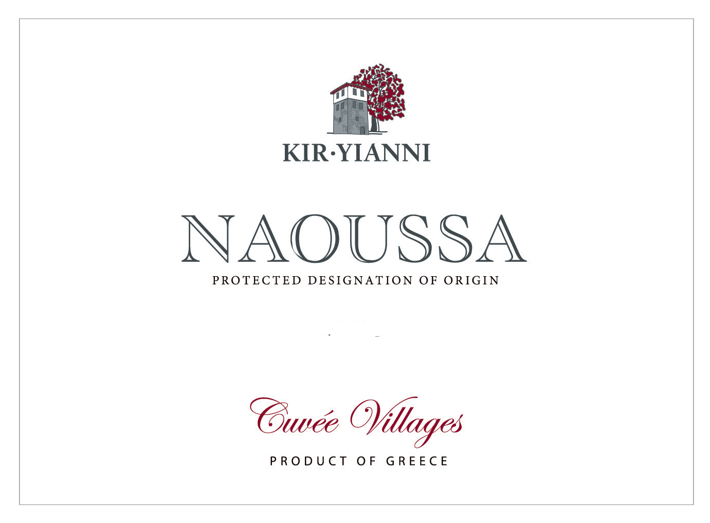 Naoussa 'Cuvee Villages', Kir-Yianni 2021