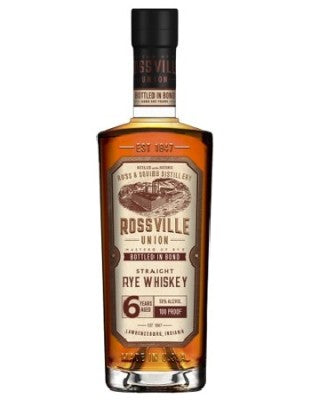 Rossville Union Bottle in Bond Straight Rye Whiskey 6 Year
