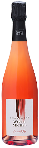 "Nuances de Rose" Rose Extra Brut, Champagne Wirth Michel