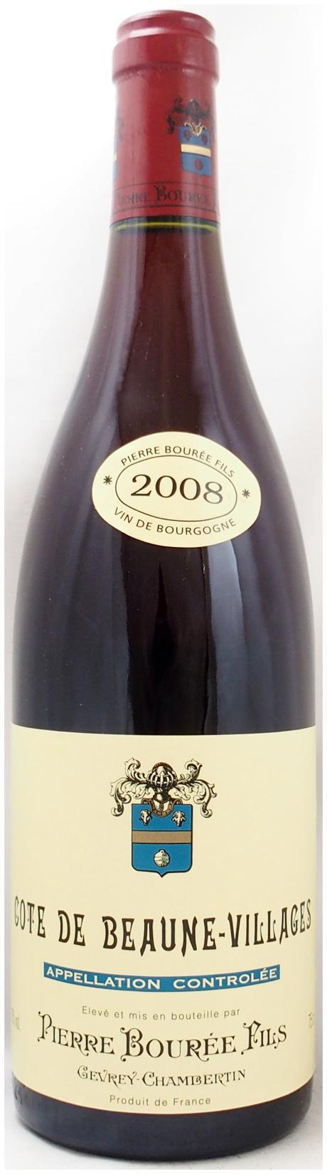 Pierre Bouree Cote De Beaune Villages Rouge 2008