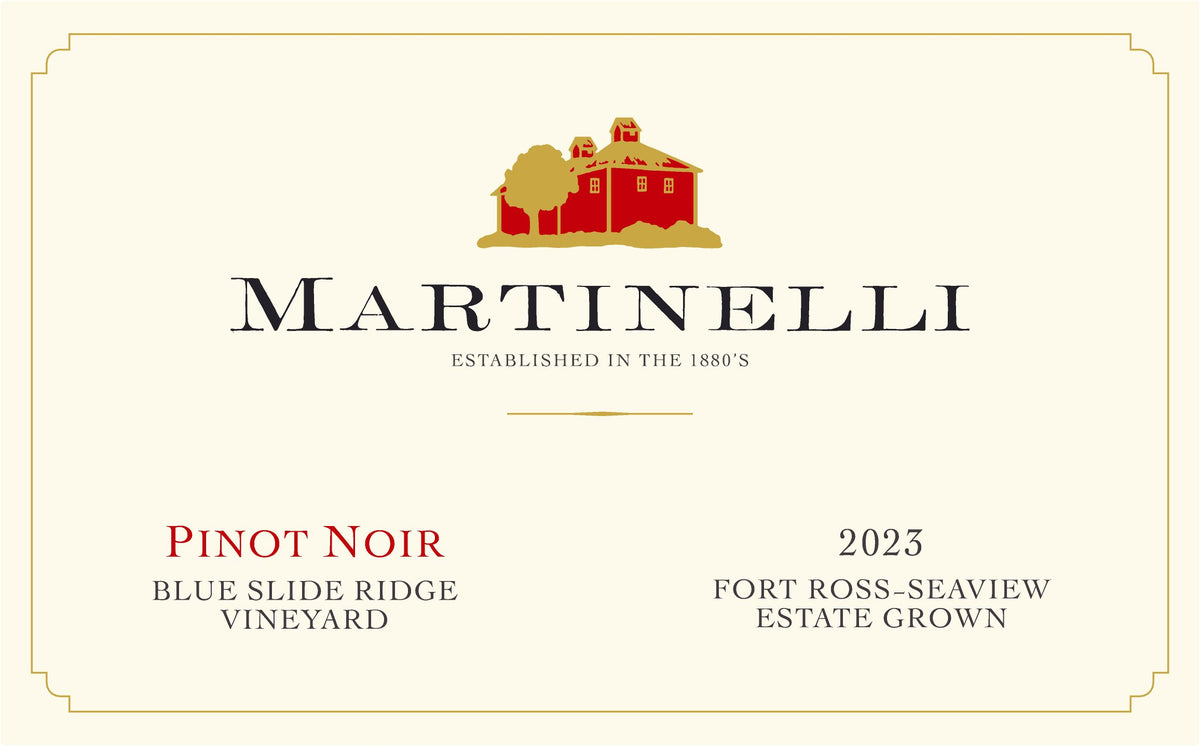 Pinot Noir, 'Blue Slide', Martinelli 2023