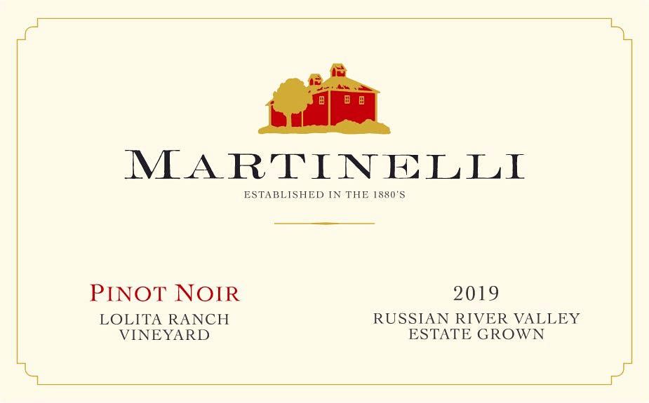 Pinot Noir 'Lolita Ranch', Martinelli 2023