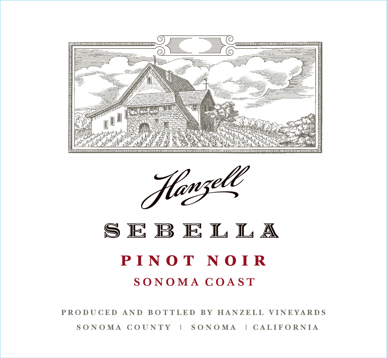 Pinot Noir 'Sebella', Hanzell Vineyards 2022