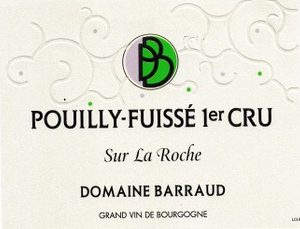 Pouilly-Fuisse 1er "Sur La Roche", Domaine Daniel Et Julien Barraud 2023
