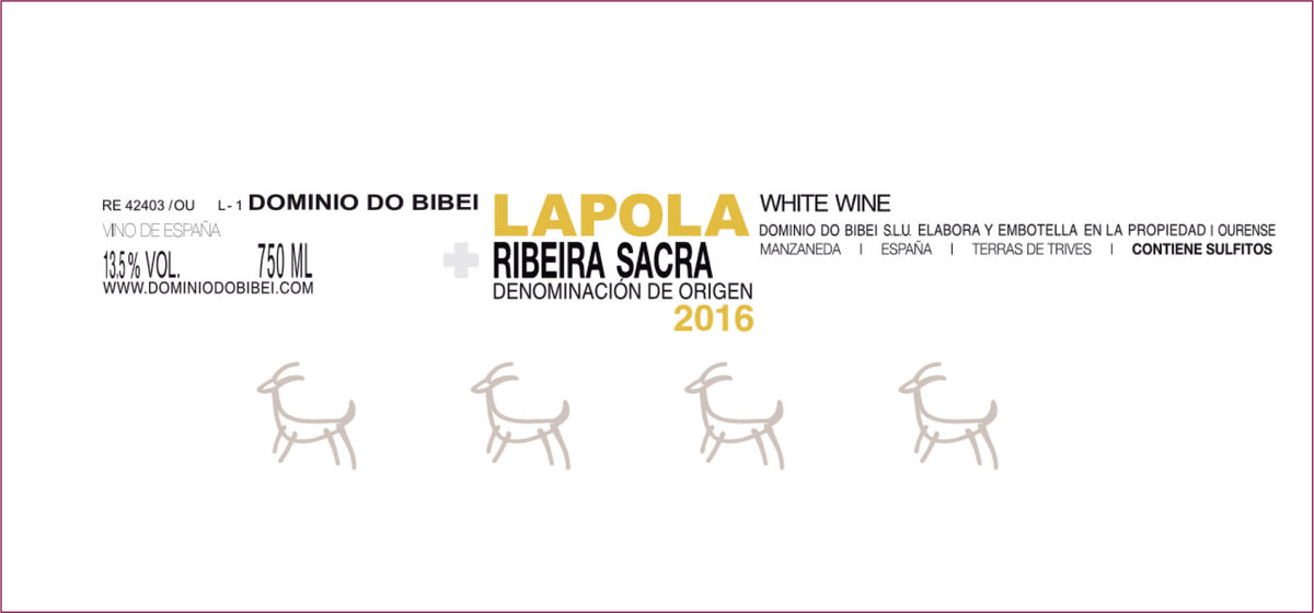 Ribeira Sacra Blanco, 'Lapola', Dominio do Bibei 2023