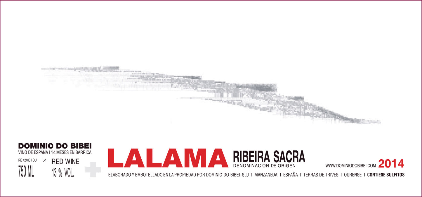 Ribeira Sacra Tinto, 'Lalama', Dominio do Bibei