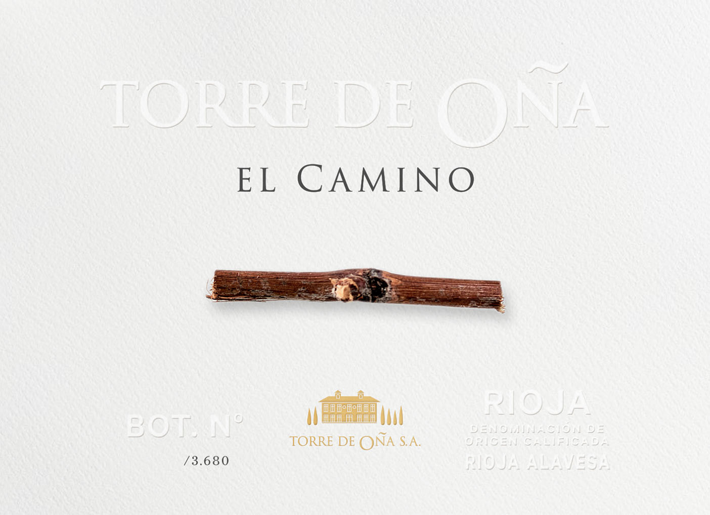 Rioja 'El Camino', Torre De Ona 2021