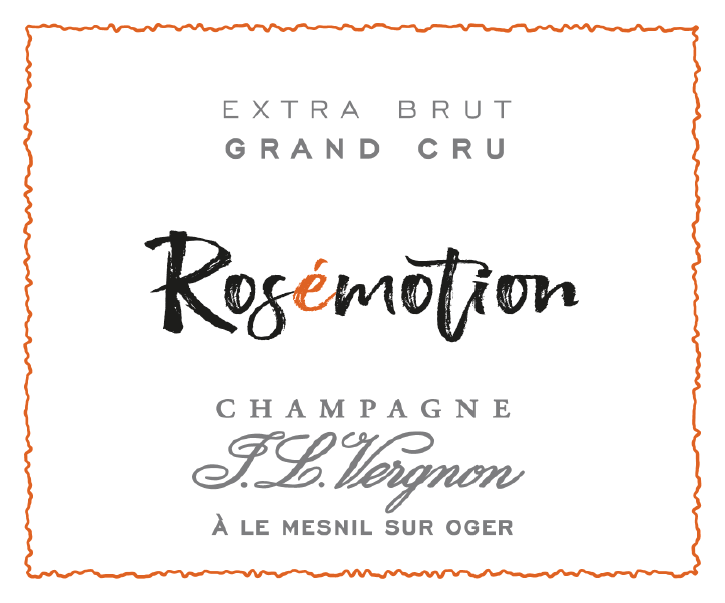 Rosemotion' Rose Grand Cru Extra Brut, Champagne JL Vergnon