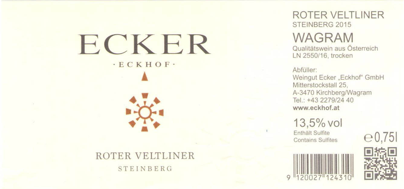 Roter Veltliner, Ecker 2024