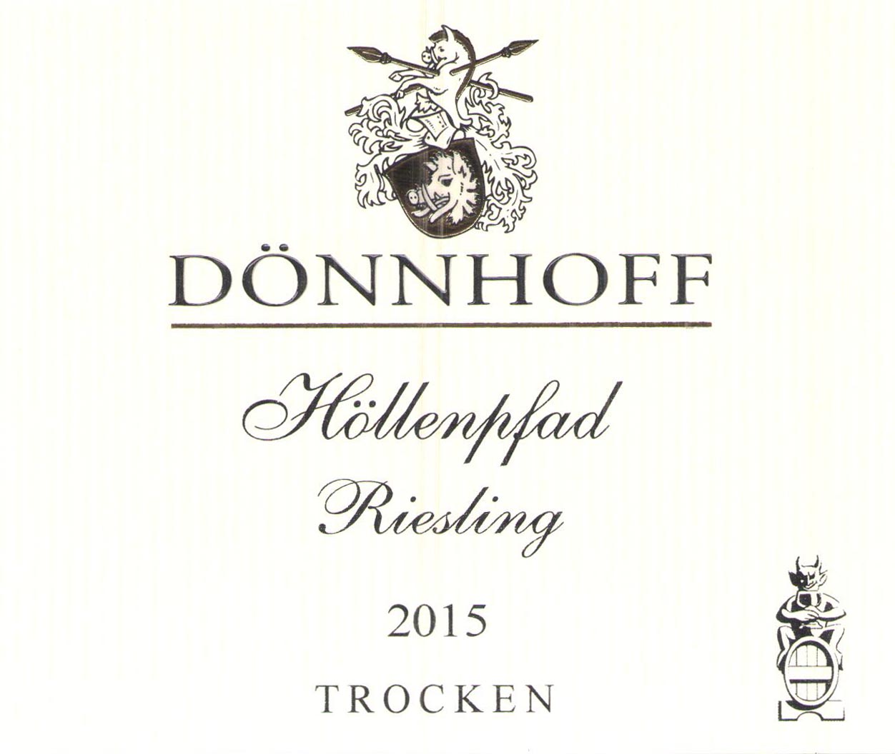 Roxheimer Hollenpfad Riesling Trocken, Donnhoff 2024