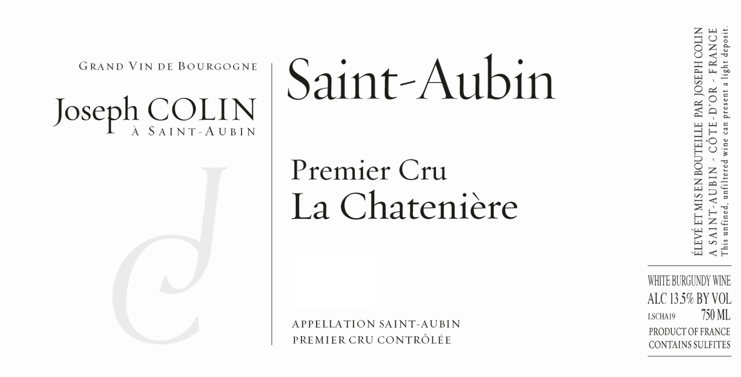 Saint-Aubin 1er "La Chateniere", Joseph Colin 2020