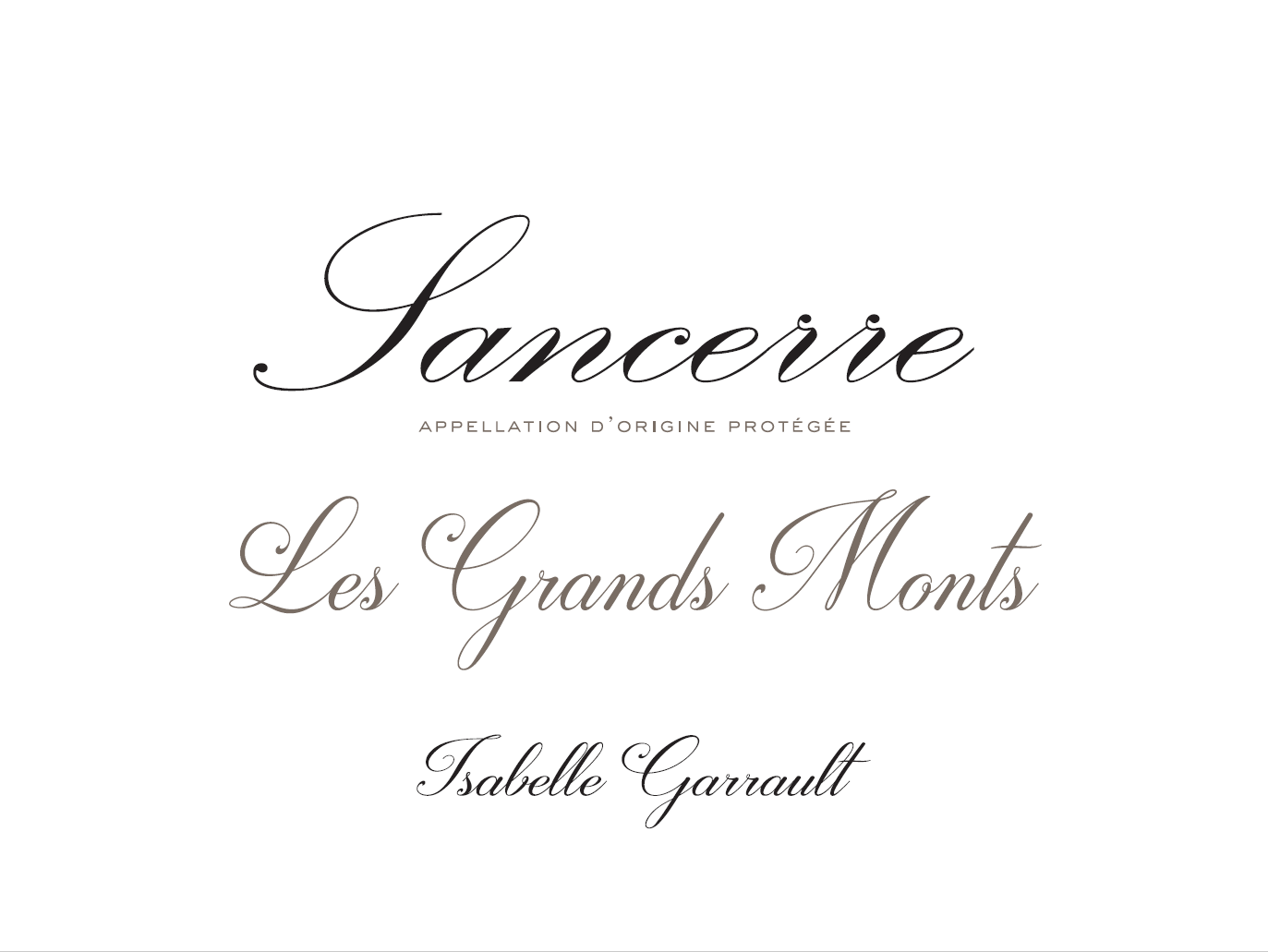 Sancerre "Les Grands Monts", Isabelle Garrault 2024