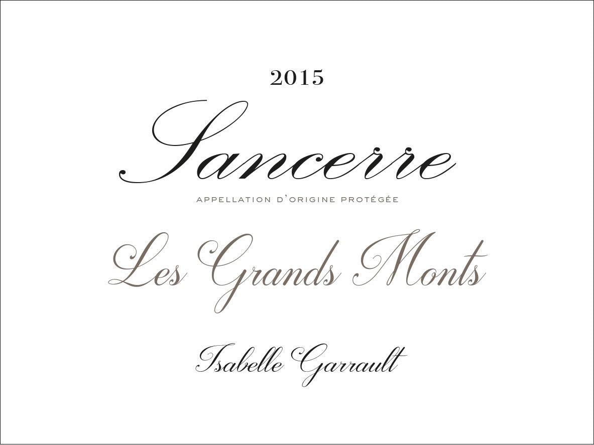 Sancerre Rouge "Les Grands Monts", Isabelle Garrault 2022
