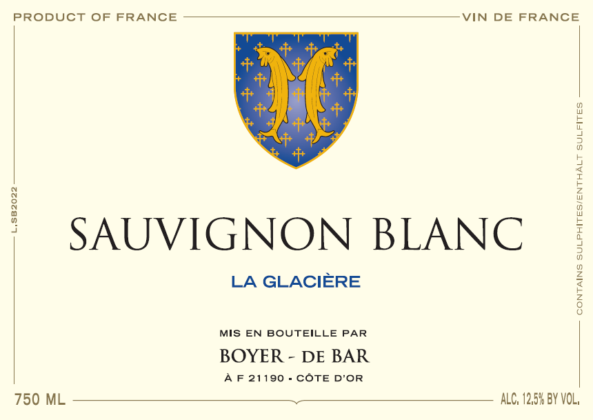 Sauvignon Blanc "La Glaciere", Boyer de Bar