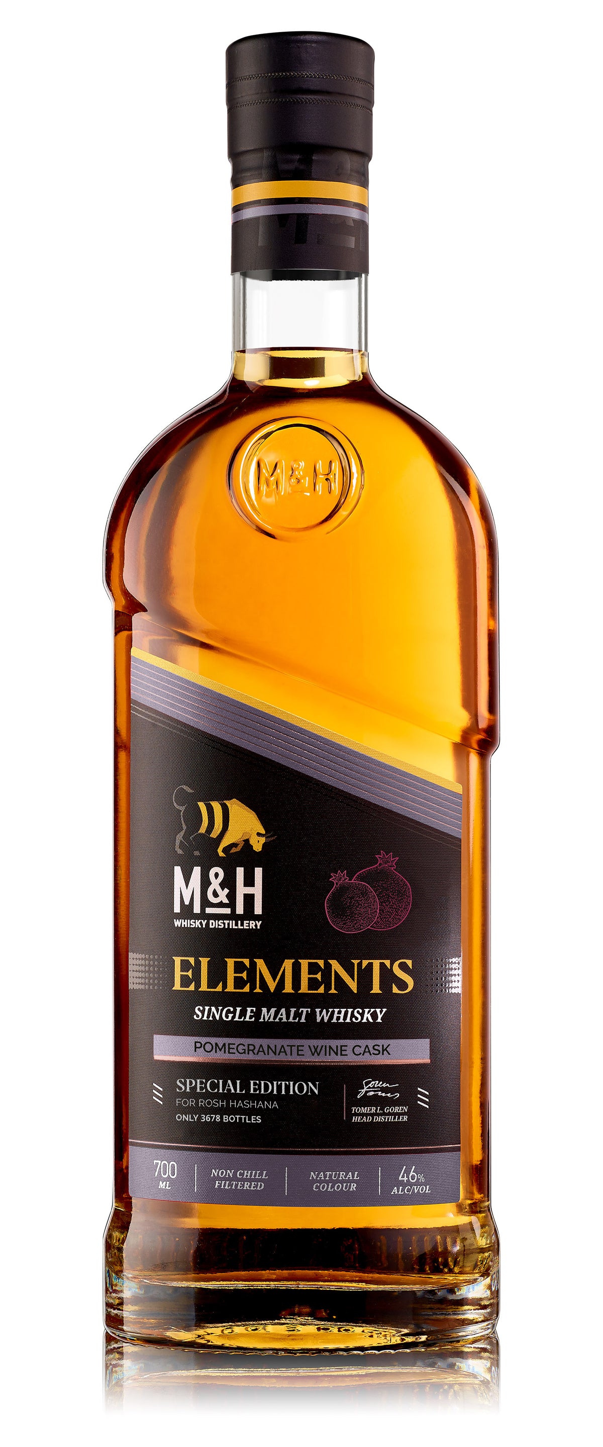 Single Malt Whisky, 'Elements, Pomegranate Cask', Milk & Honey Distillery [Strap