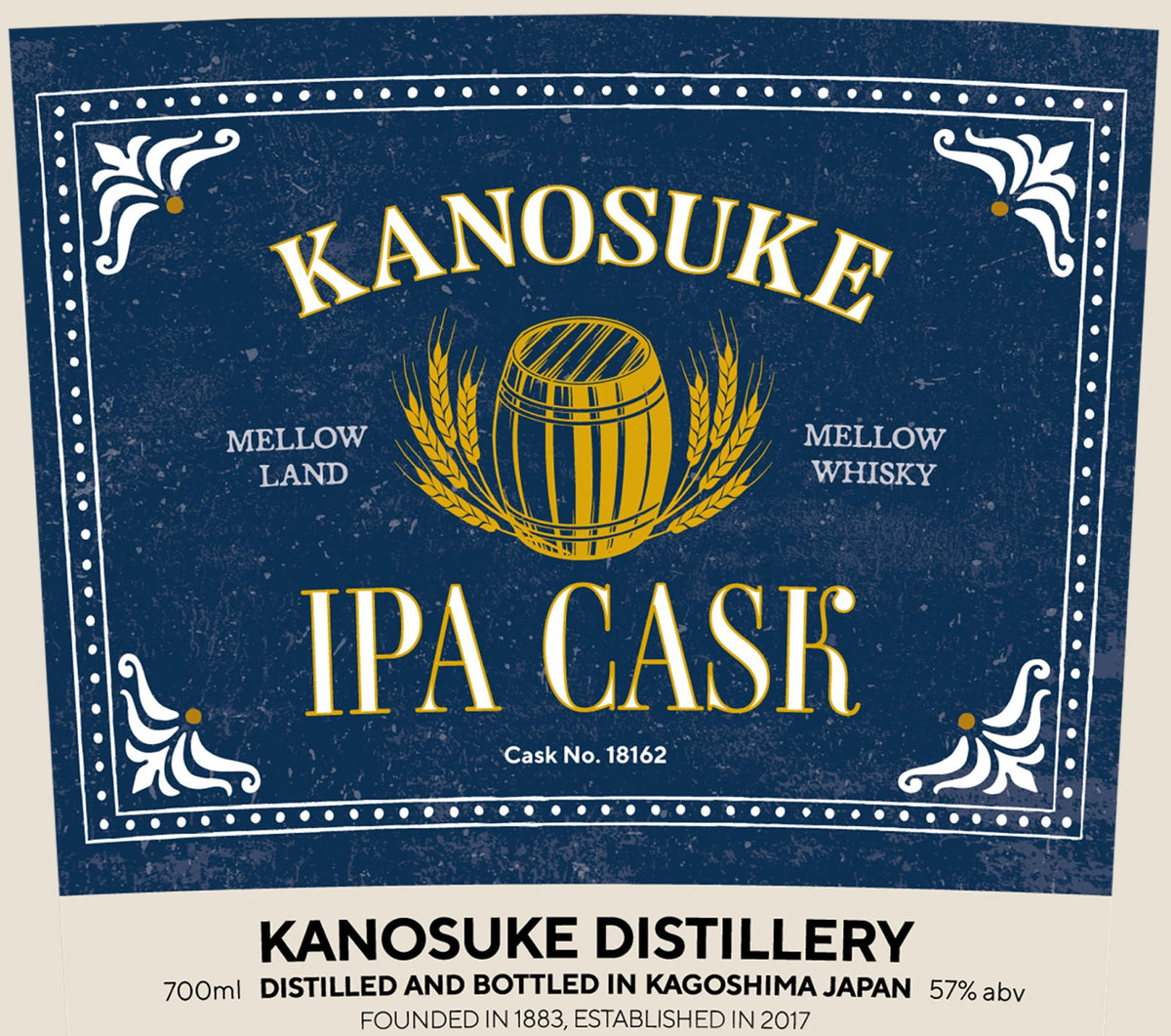 Single Malt Whisky, "Single Cask - Ipa Cask', Kanosuke