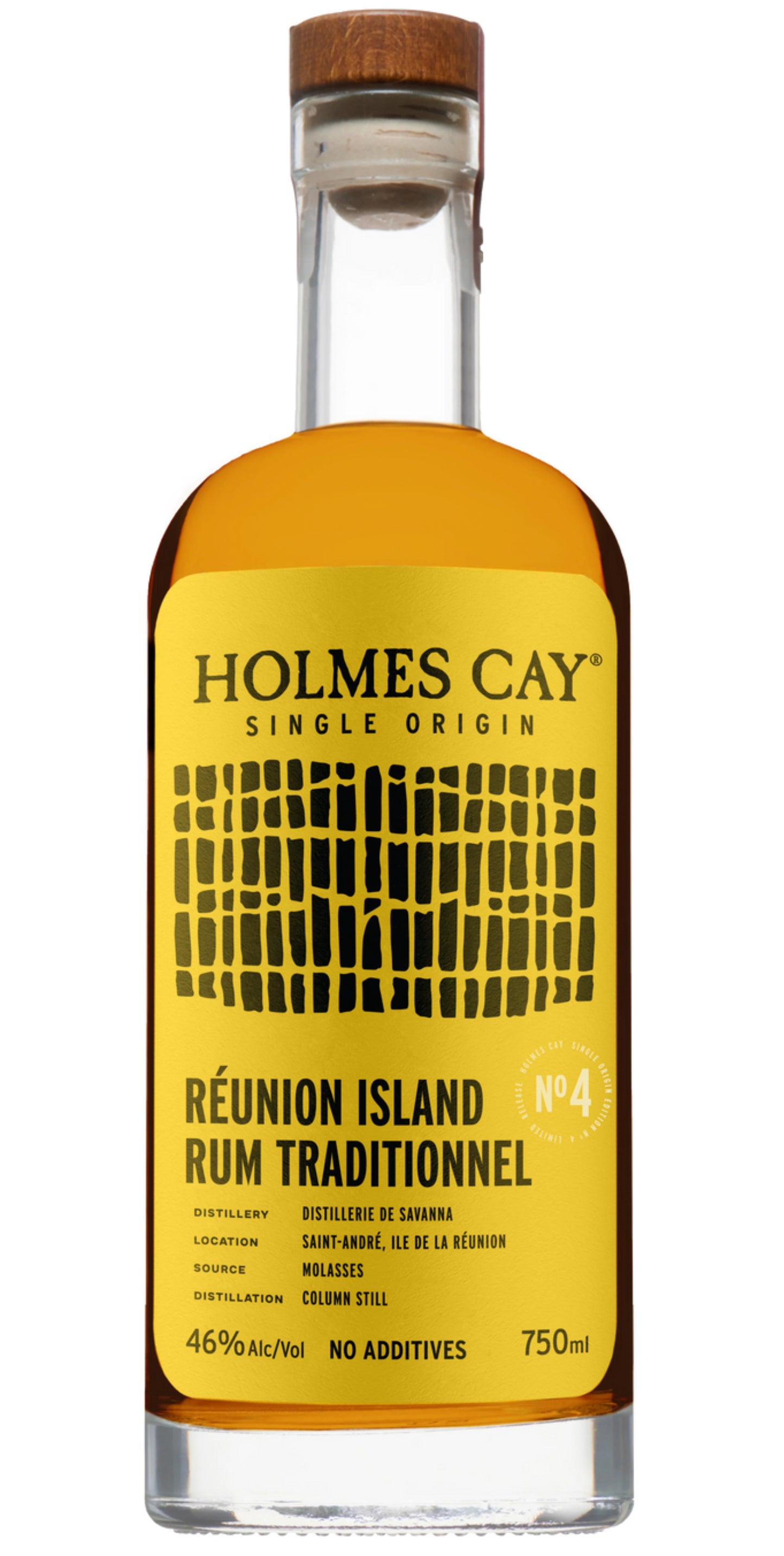 Single Origin Rum, Reunion Island Rum Traditionnel, Holmes Cay