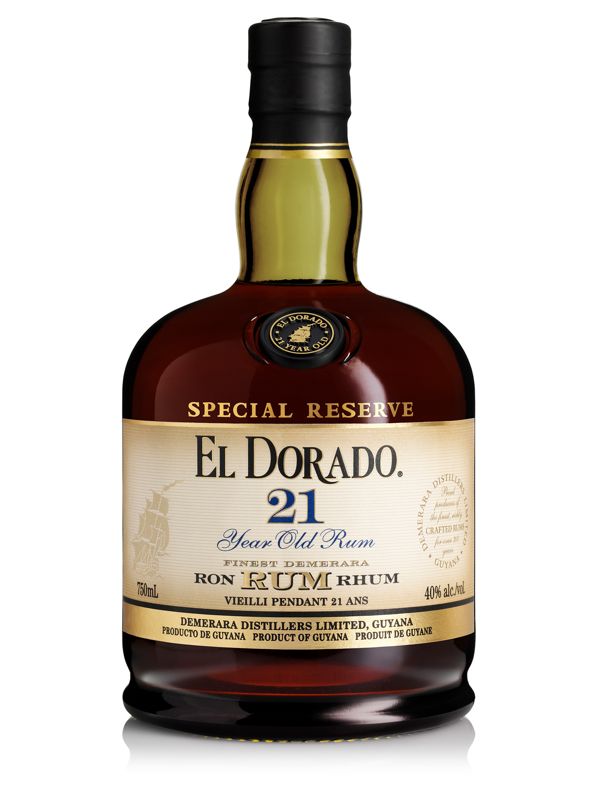 Special Reserve 21yr Rum, El Dorado