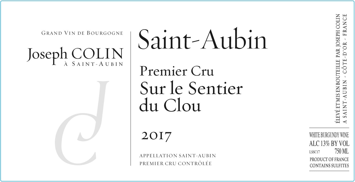 Saint-Aubin 1er "Sur Le Sentier Du Clou", Joseph Colin 2023