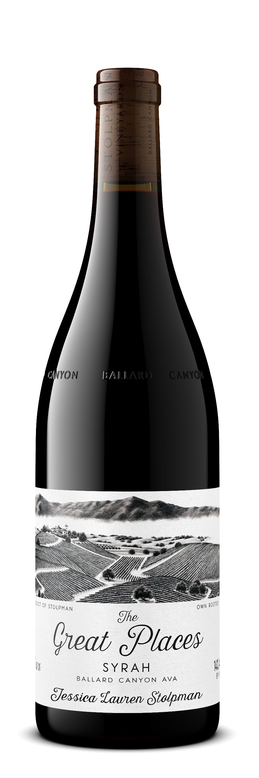 Syrah 'The Great Places - Jessica Lauren', Stolpman 2023