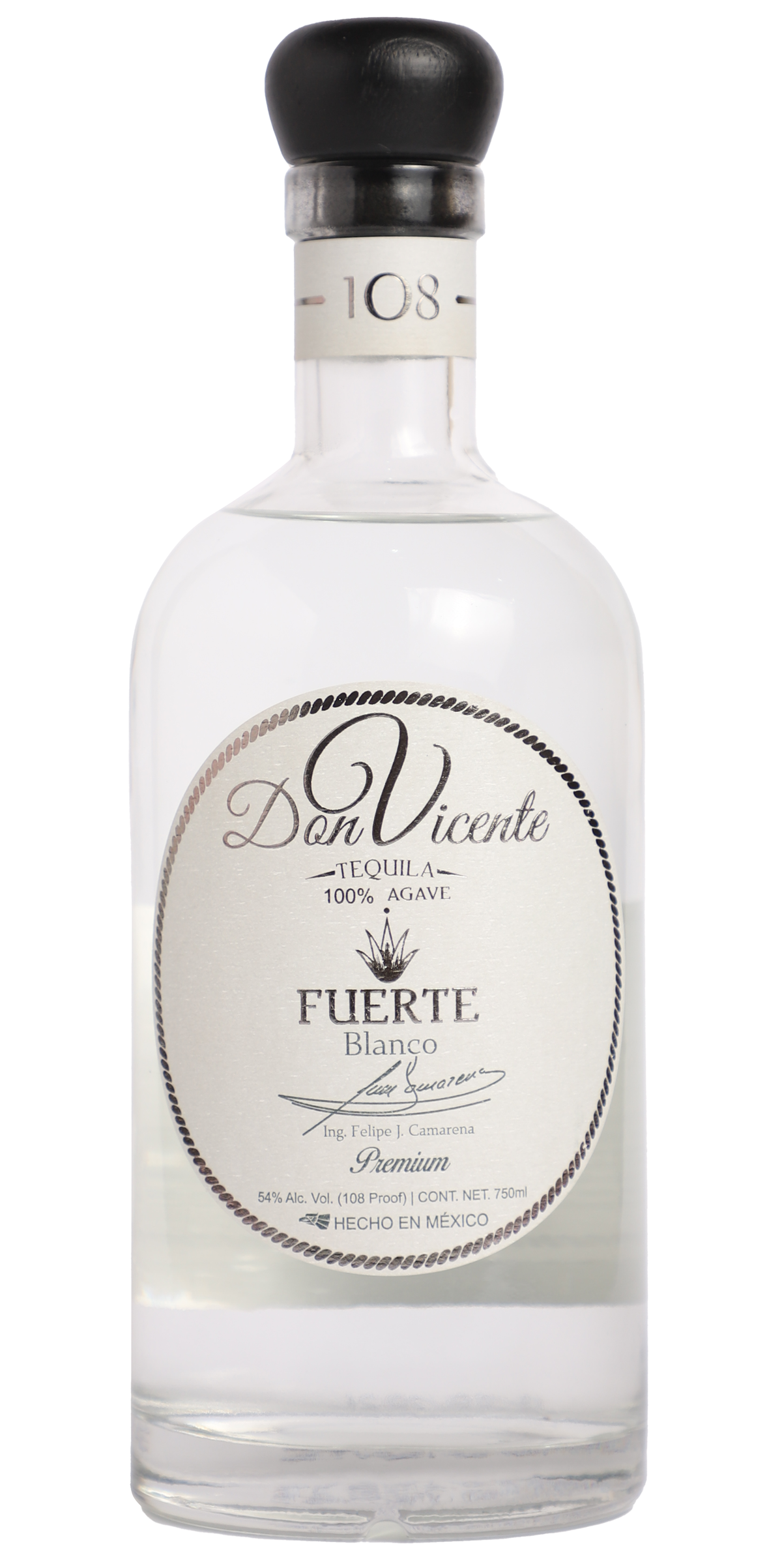 Tequila Blanco Fuerte, Don Vicente