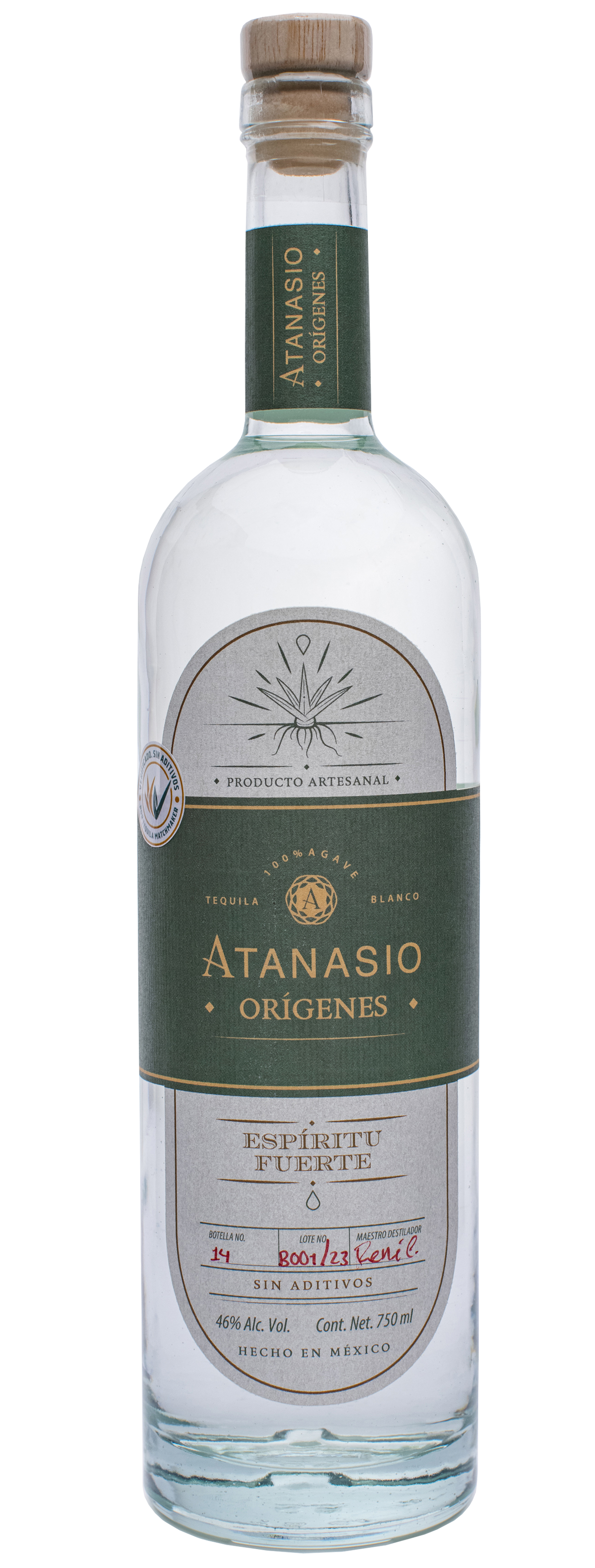 Tequila Origenes, Atanasio