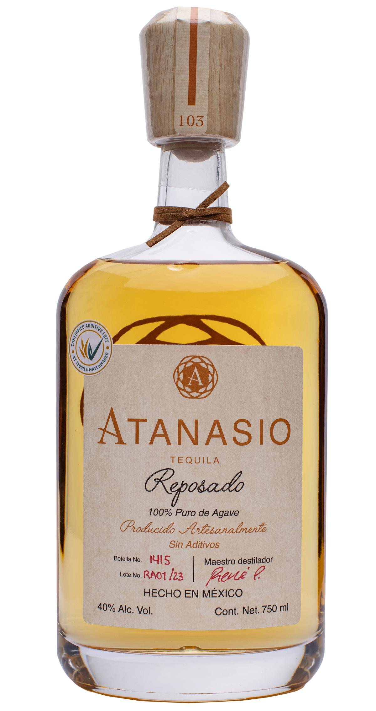 Tequila Reposado, Atanasio