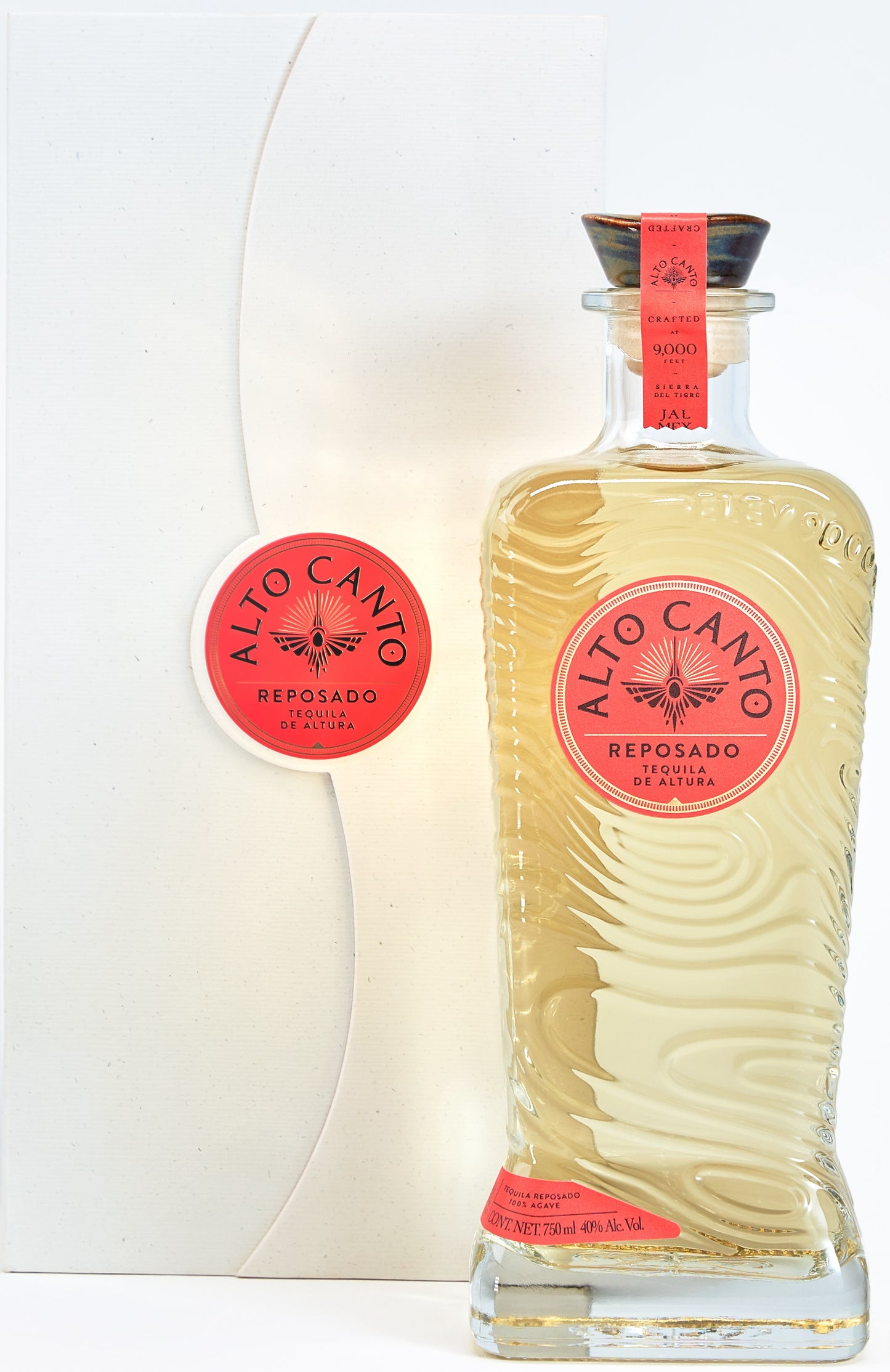 Tequila Reposado (W/ Gift Box), Alto Canto