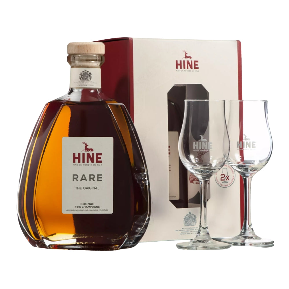 Hine Cognac Rare VSOP (with Glasses) 750 ML