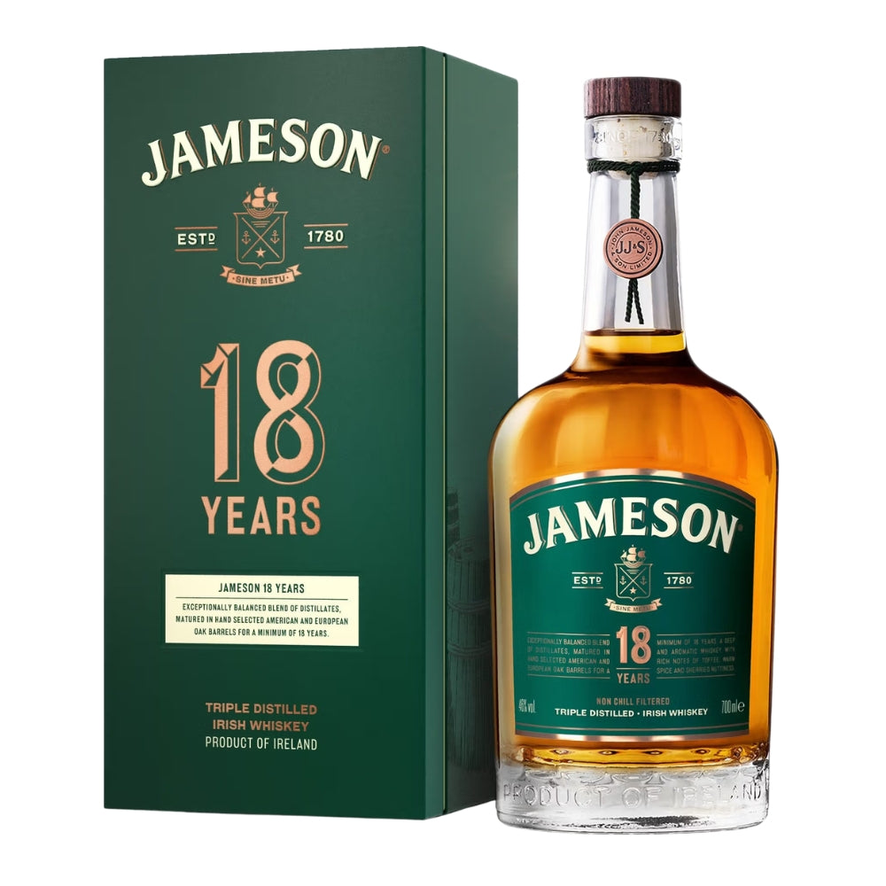 Jameson 18 Year Old Irish Whiskey