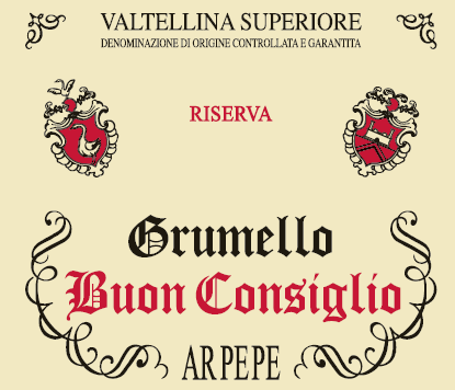 Valtellina Superiore Riserva Grumello 'Buon Consiglio', Arpepe 2016