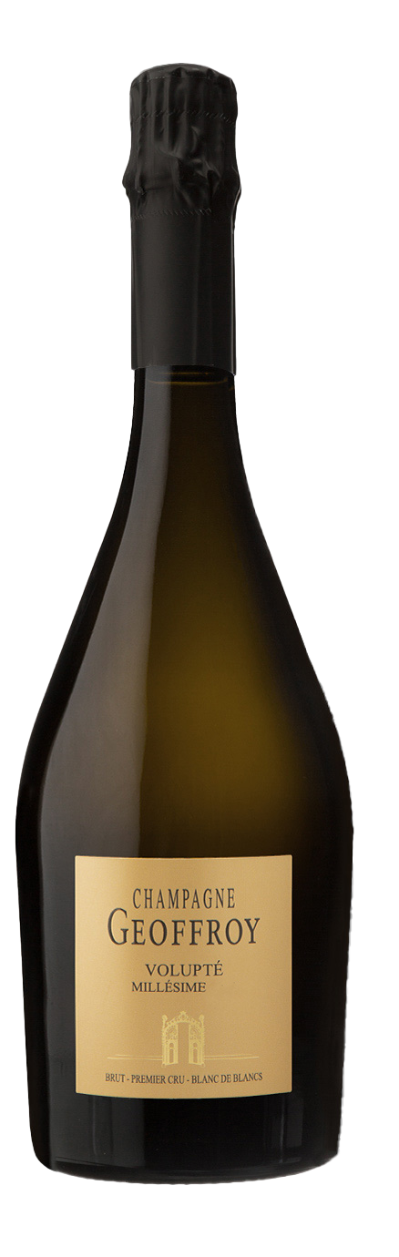 "Volupte Millesime" Blanc de Blancs 1er Cru Extra Brut, Champagne Geoffroy 2016