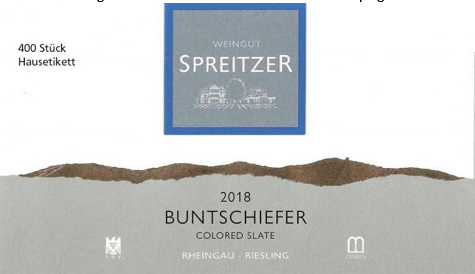 Oestricher Klosterberg 'Alte Reben' Riesling Erste Lagen Trocken, Spreitzer 2023