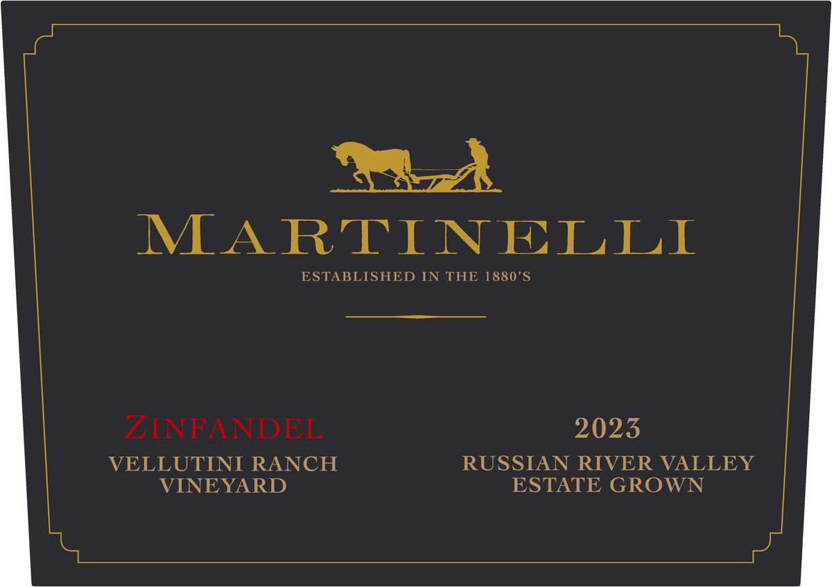 Zinfandel 'Vellutini Ranch', Martinelli 2023